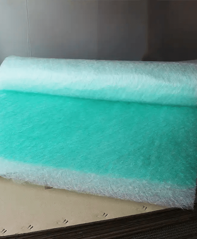 Paint Mist Filter Cotton for spray booth overspray capture