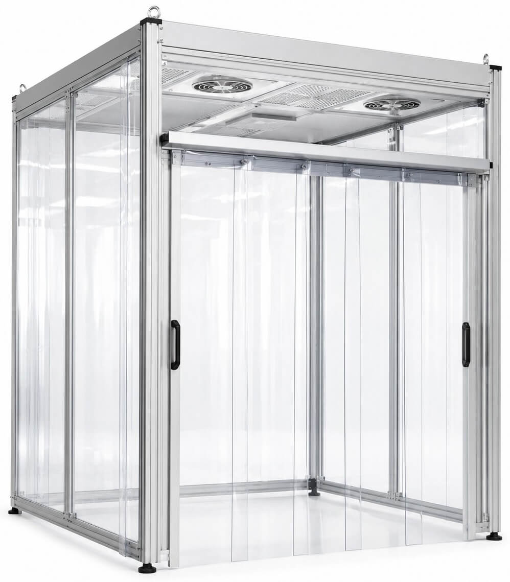 Modular Clean Booth
